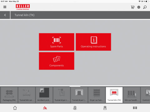 Keller Bolt Information System - KBIS Service-App